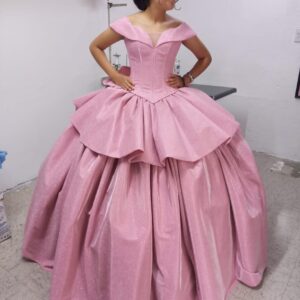 VESTIDO XV AURORA ROSA